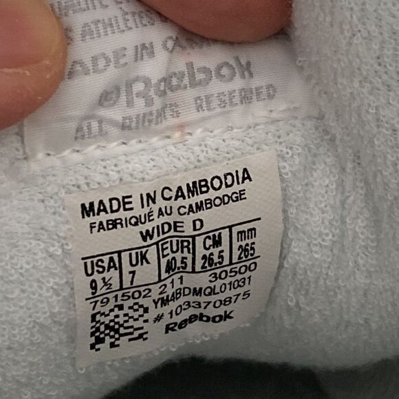 Reebok Princess Classic 80’s Aerobic Athletic Shoes Sneakers AS NEW - Picture 10 of 12